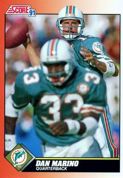 Dan Marino Miami Dolphins 1991 Score NFL #385